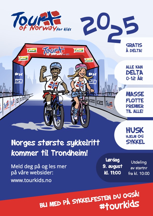 Artikkelbilde til artikkelen Tour of Norway for kids